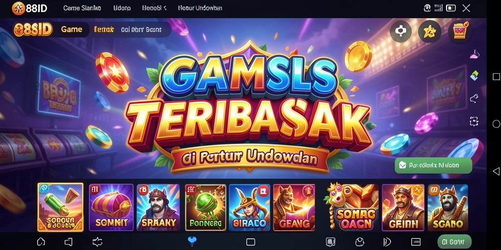 Tampilan gameplay slot yang menakjubkan di 88ID.