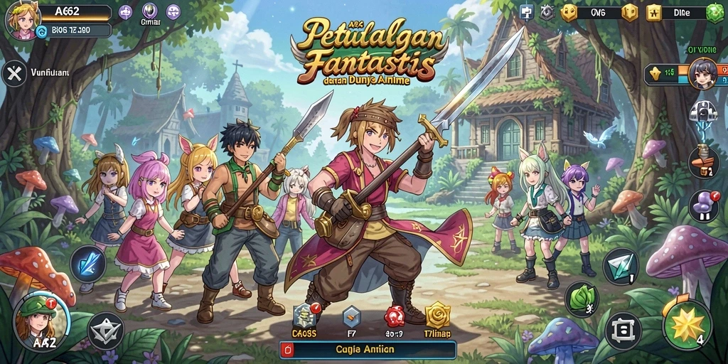 Tampilan menarik dari gameplay AA62 yang penuh aksi.