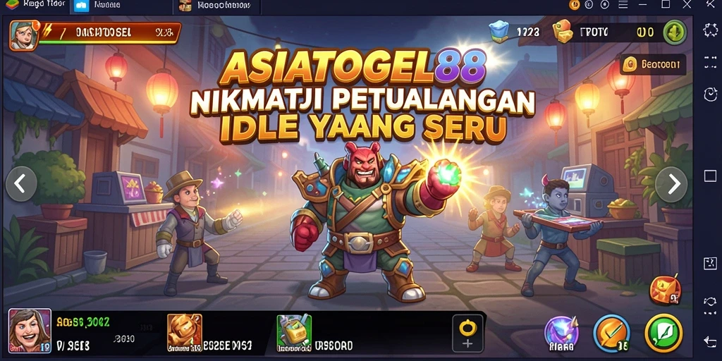 Tampilan gameplay ASIATOGEL88 yang memikat dengan mekanisme Idle.