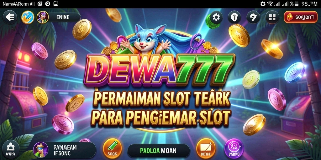 Tampilan gameplay DEWA777 yang menarik dan menghibur.