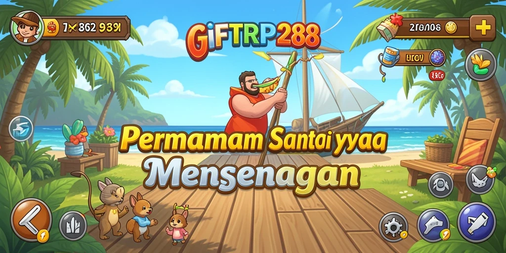 Tampilan gameplay yang penuh warna dan interaktif dari <strong>GIFTRP288</strong>.