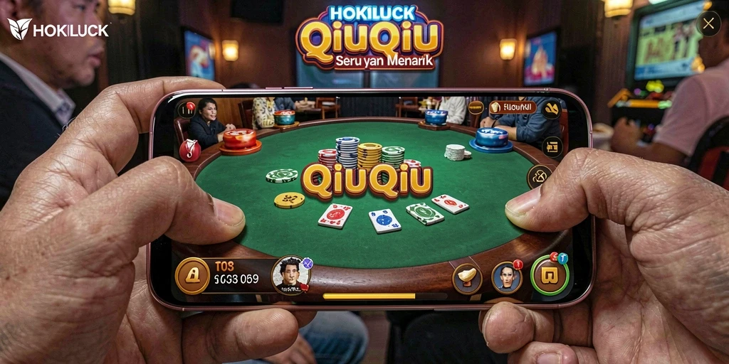 Gameplay QiuQiu yang seru dan penuh tantangan di HOKILUCK.