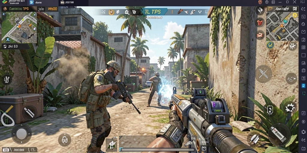 Tampilan seru gameplay TPS JOSS188 dengan aksi mendebarkan.