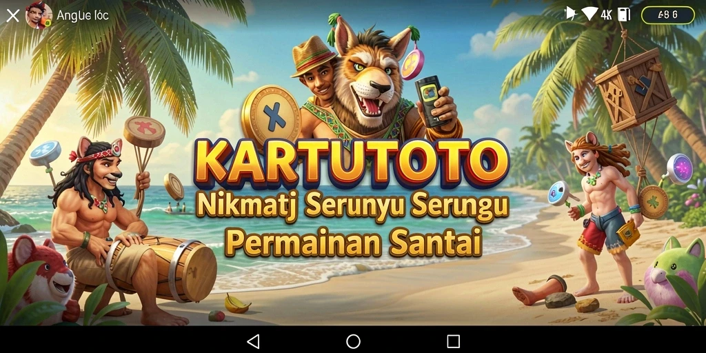 Tampilan gameplay seru dan menantang di KARTUTOTO.