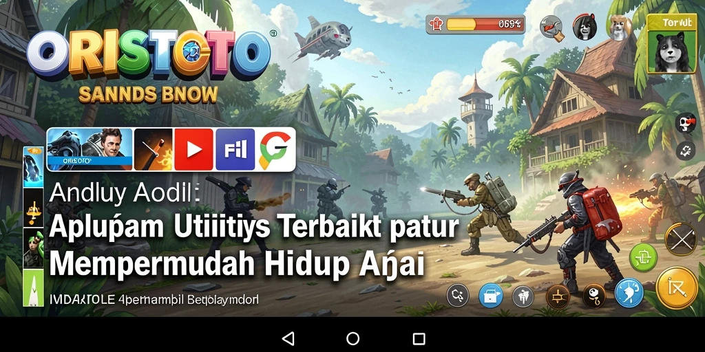 Screenshot utama ORISTOTO menampilkan antarmuka aplikasi Utility yang bersih dan efisien.