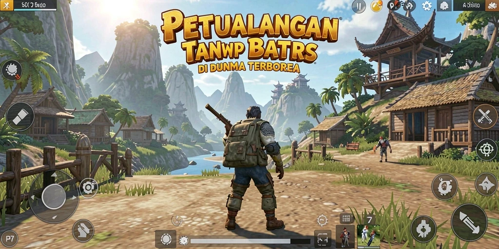 Tampilan menakjubkan dari gameplay Open World PP7.