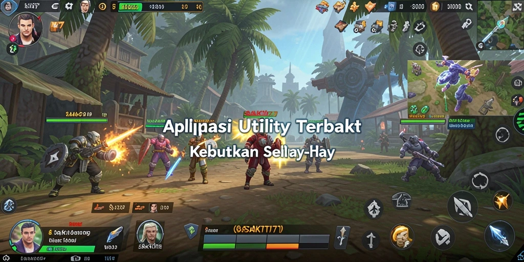Tampilan utama SAKTI77 dengan berbagai fitur bermanfaat untuk pengguna.