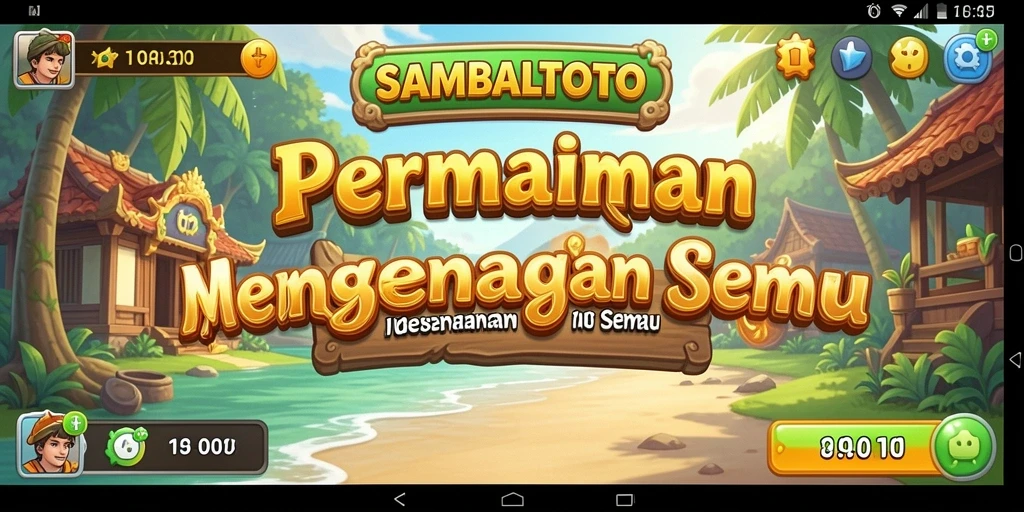 Tampilan gameplay menarik dan santai dari SAMBALTOTO.