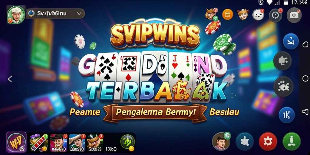 Tampilan menarik saat bermain game Domino SVIPWINS.