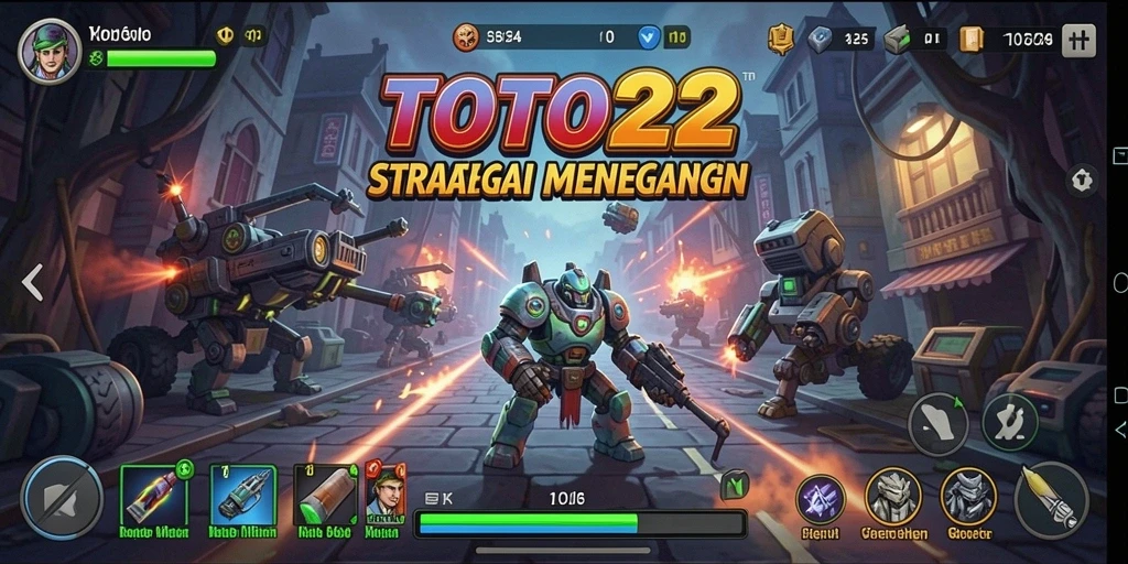 Screenshot dari gameplay TOTO22 yang menghadirkan aksi strategi.