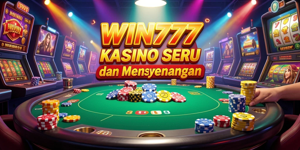 Tampilan permainan kasino yang menarik di WIN777.